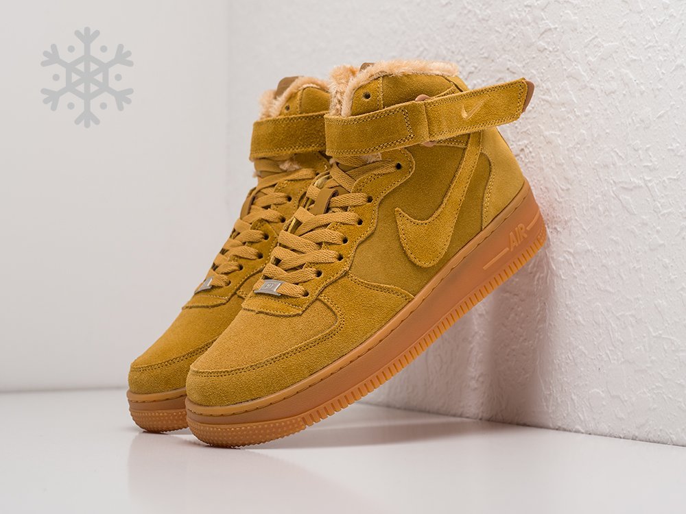 Nike air force 1 yellow best sale