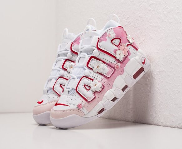 Nike Air More Uptempo basket white