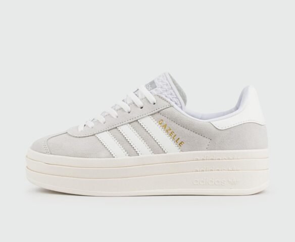 Adidas Gazelle Bold Grey / White Wmns
