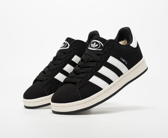 Зимние Adidas Campus черные