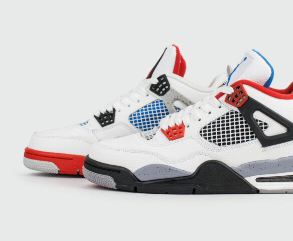Nike Air Jordan 4 White / Multicolor new