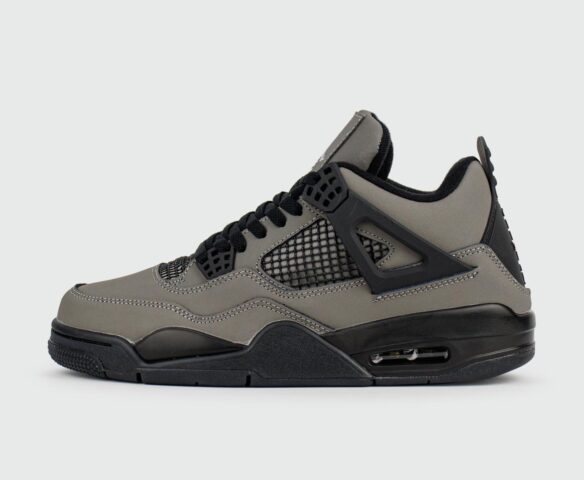 Nike Air Jordan 4 Grey / Black Ftwr. New