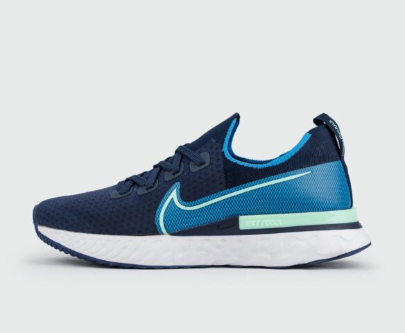 Nike React Infinity Run Flyknit Navy / White