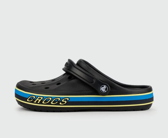CROCS Bayaband Cloc Black Blue Lines