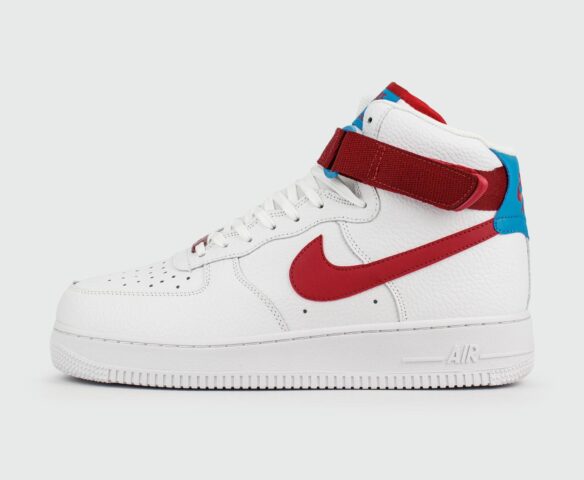 Nike Air Force 1 Mid White Red