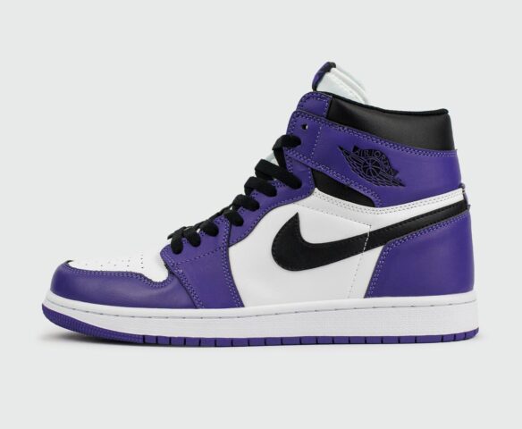Air Jordan 1 High Purple White