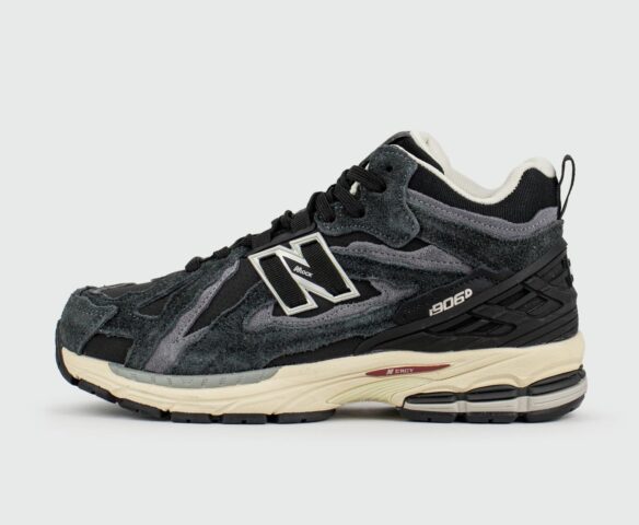 New Balance 1906D Mid Black Beige Wmns Suede with Fur