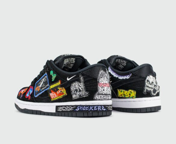 Nike Dunk Low SB x Neckface. Вид 3