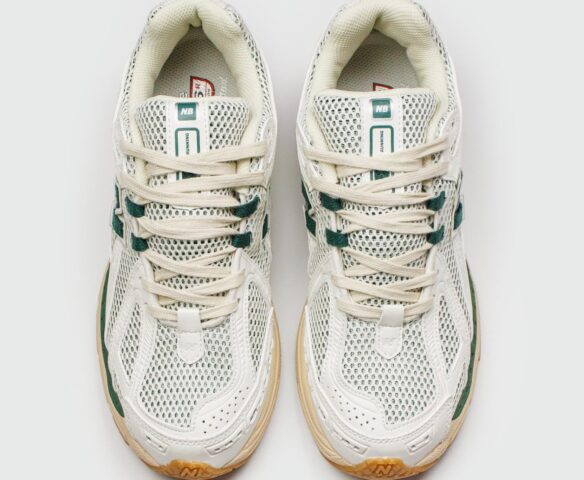 New Balance 1906R White Green Cream. Вид 6